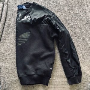 Adidas Fabric Blocked Sweatshirt